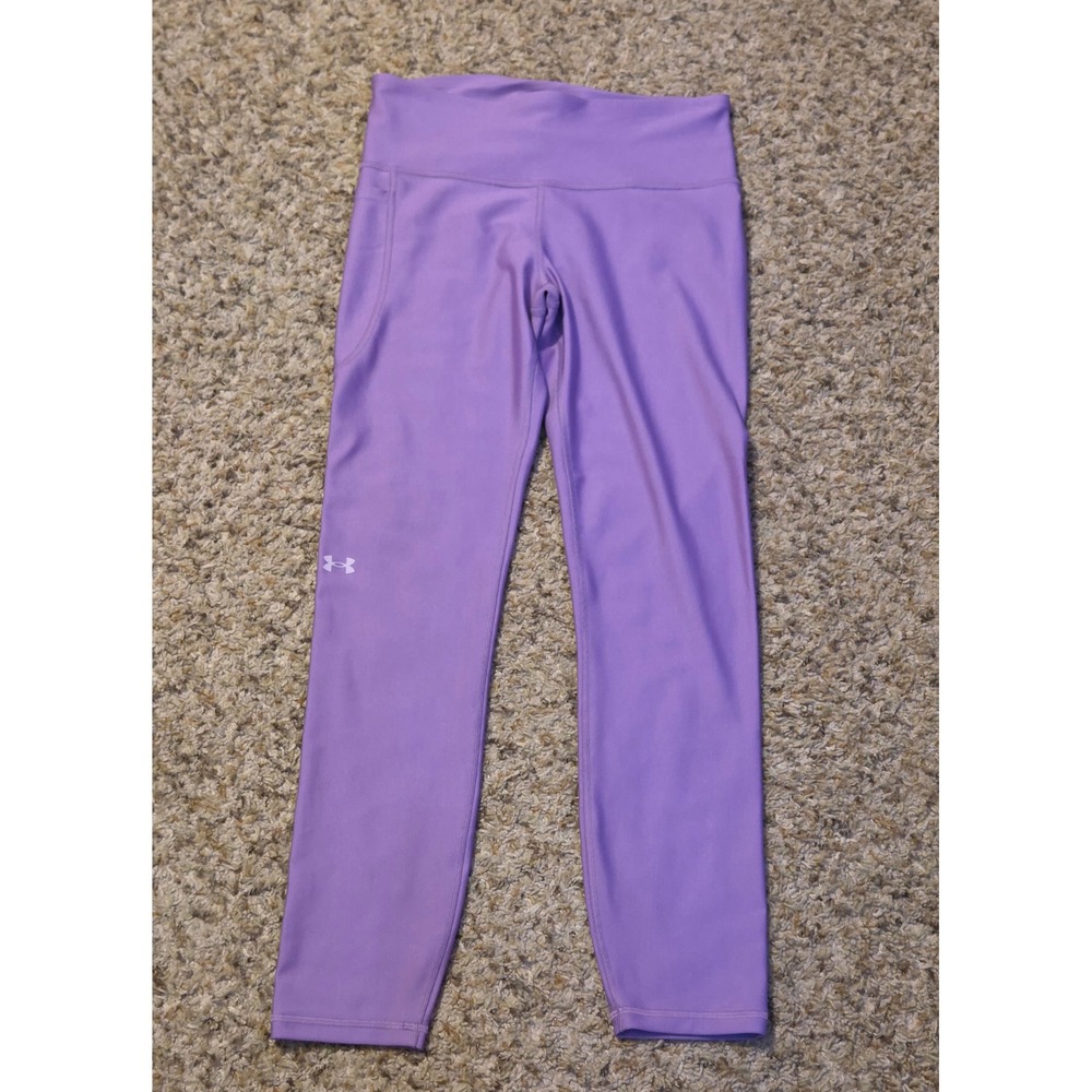 Under Armour Compression Leggings Women's‎ Size MT (Medium Tall) Purple